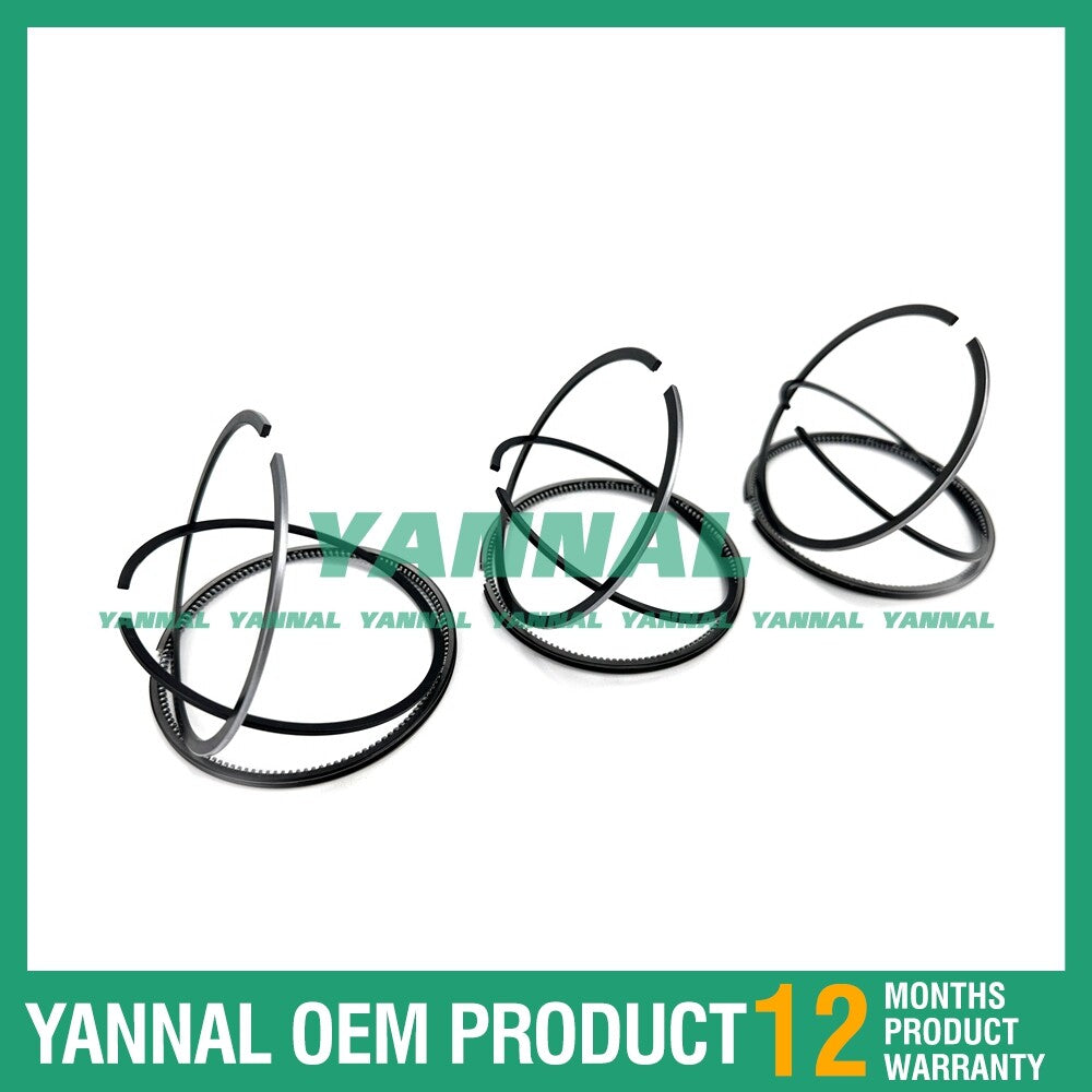new 3x 16261-21050 piston rings STD for Kubota D1105 engines.