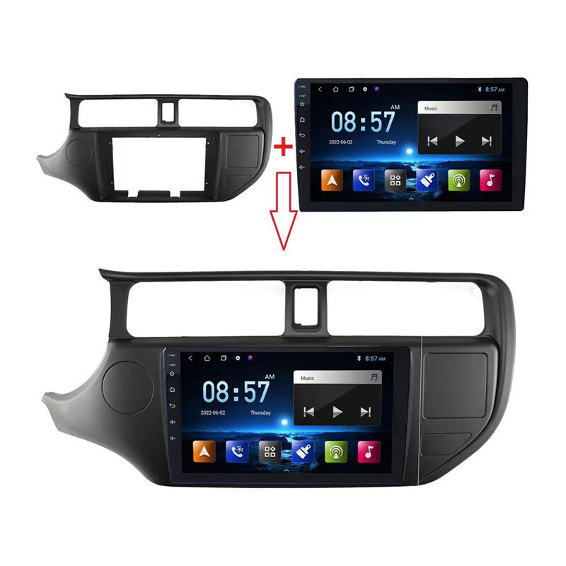 Android Car Radio Multimedia WiFi GPS Navigation for 12-15 for KIA RIO Carplay Head