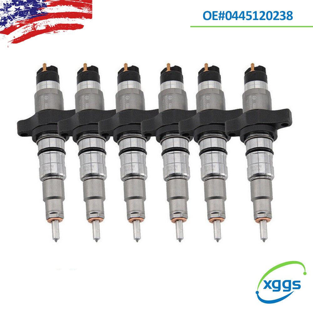 4PCS Diesel Fuel Injector 0445120238 for Dodge for Ram 5.9L NEW