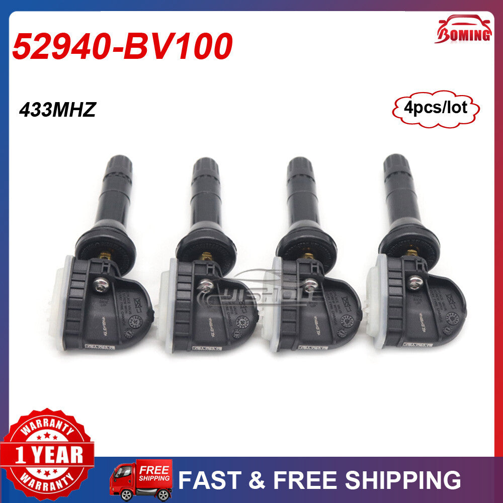 4X For 21-26 for Hyundai Creta H1 Van H100 for Tucson for Kia EV6 TPMS Sensor 52940-BV100