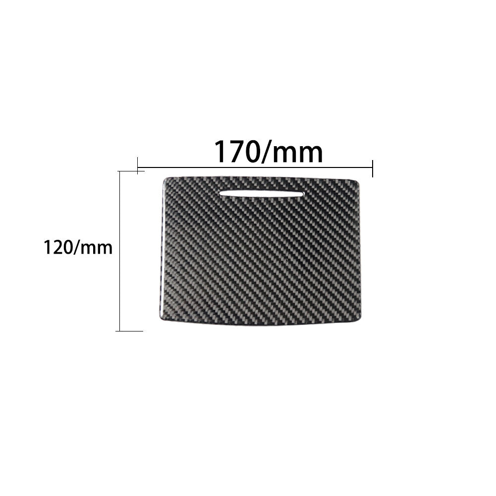 Carbon Fiber Center Cupholder Cover Trim for Infiniti FX 2009-13/QX70 2014-2017