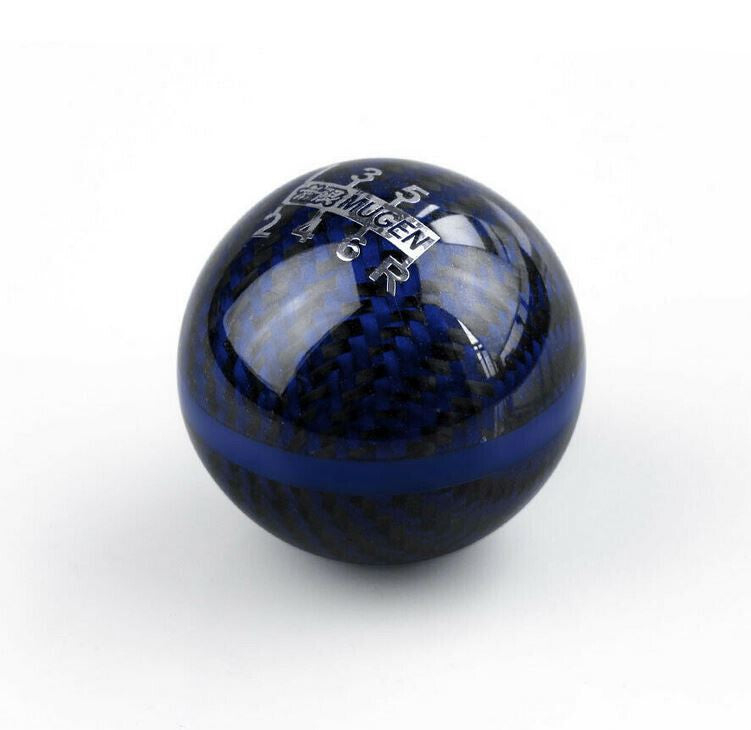 6-speed manual transmission Mugen, black and blue carbon fiber, suitable for Honda for Acura .