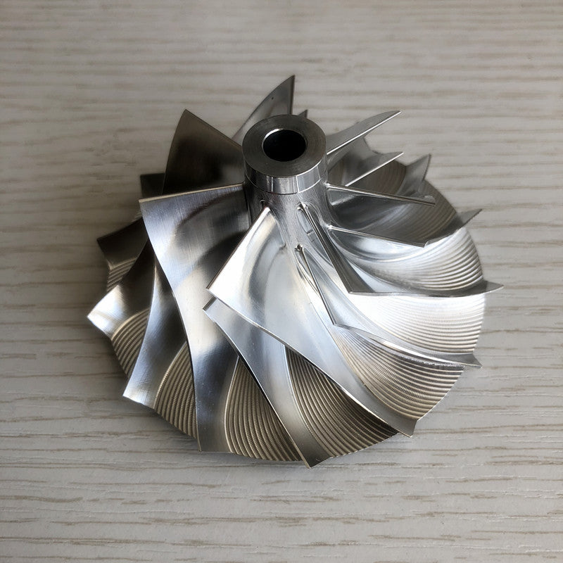 K27 5327-123-2223 51.73/80.81mm 7+7 blades Turbocharged milling/bulk compressor wheel