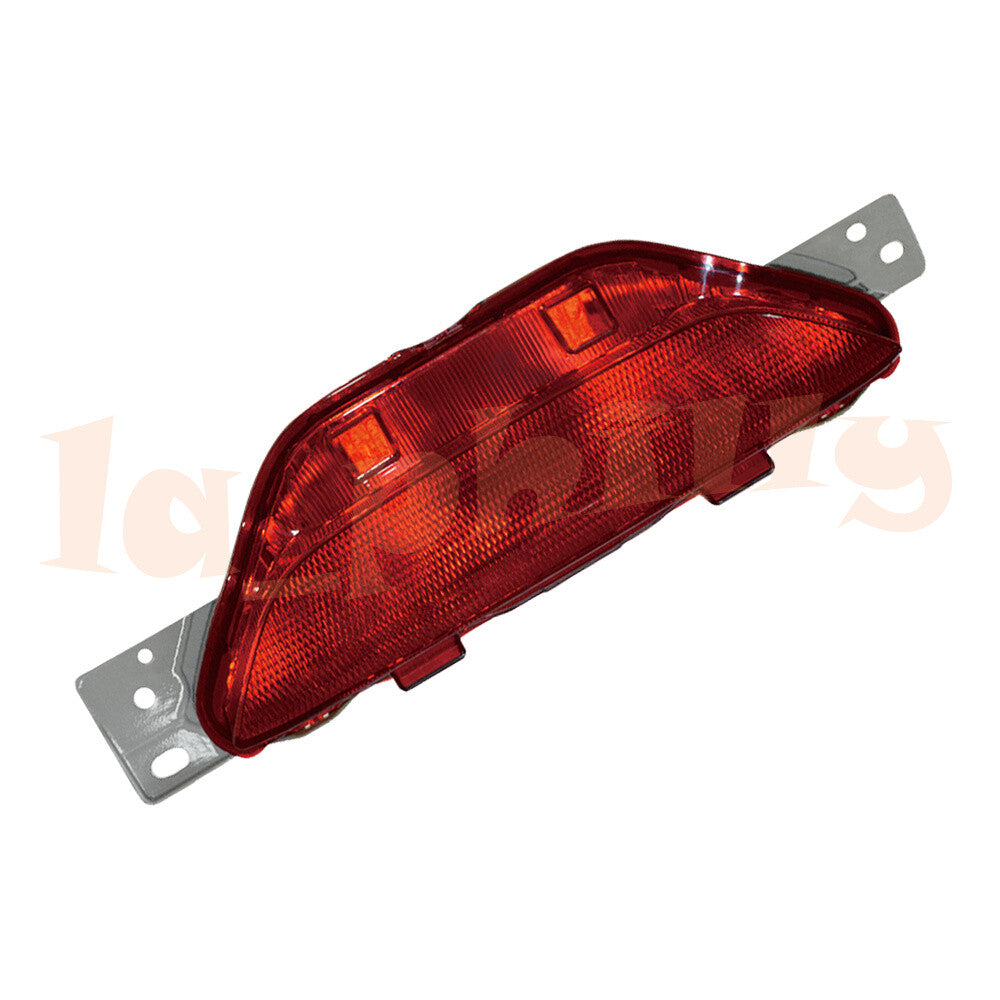 1Pcs for Toyota C-HR 2018-2019 Red Rear Bumper Center Fog Light Tail Lamp