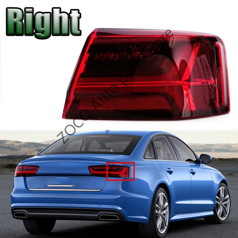Right LED Rear Tail Light Brake Light Turn Signal for Audi A6L C7 PA 2016-2018