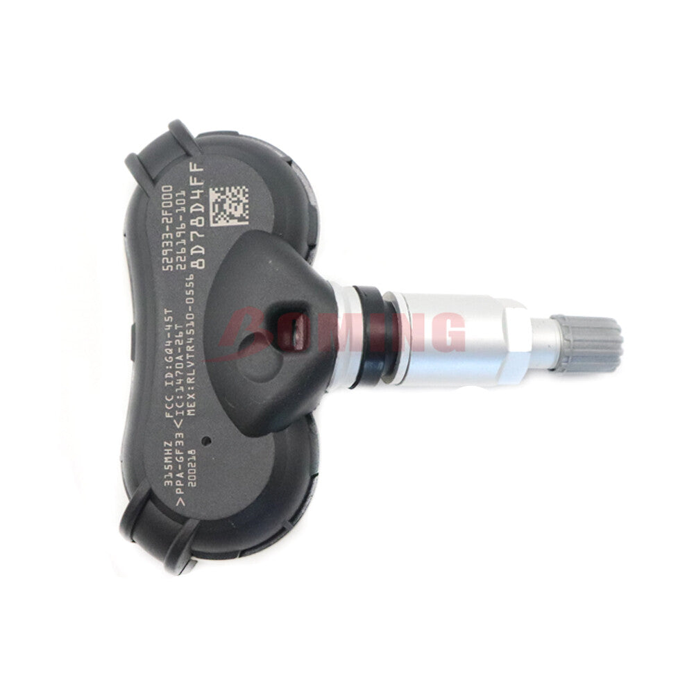 4-pack of new TPMS tire pressure sensors 52933-2F000 for Hyundai for Tucson and for Kia Rio 315MHz