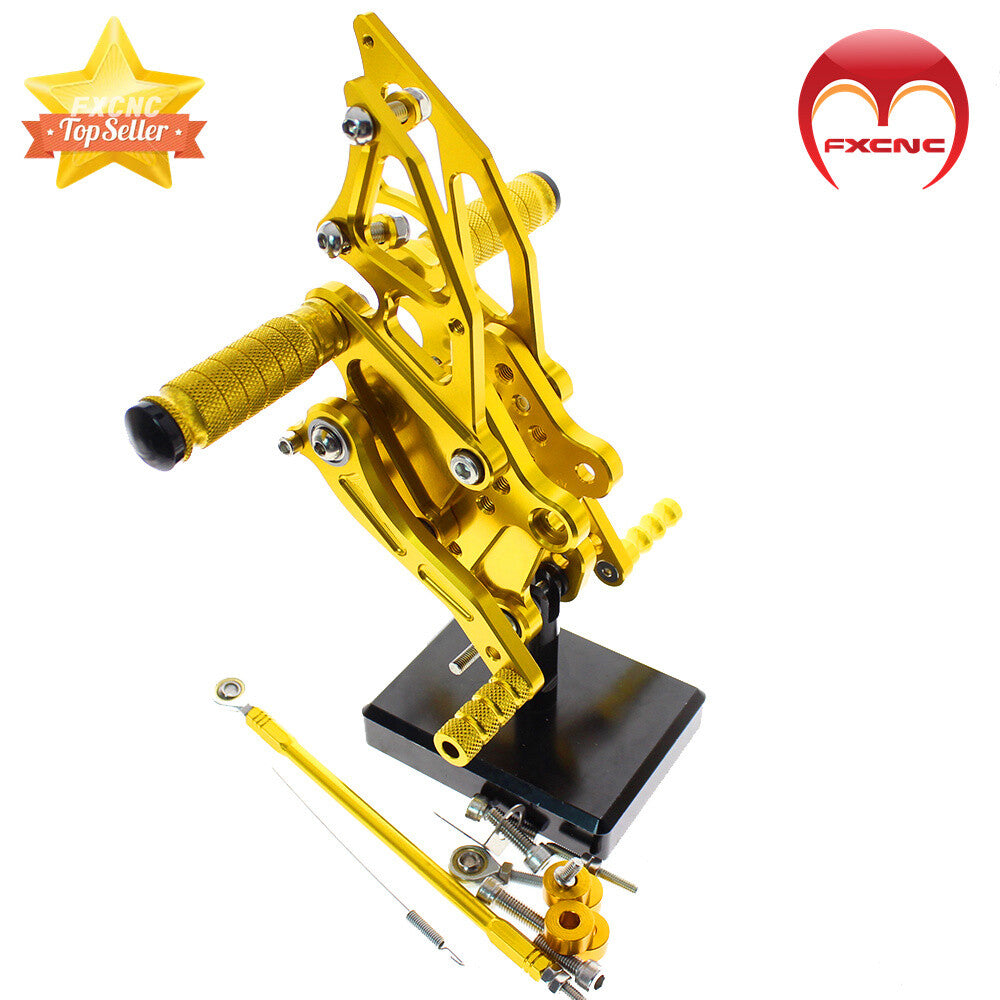 The adjustable rear gear set of the CNC foot spike is suitable for Kawasaki NINJA300R EX300 (2013-2014).