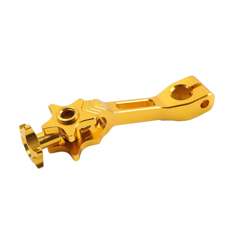 Rear Brake Clutch Brake Rocker Arm Motorcycle Fit Dirt Bike Aluminum Alloy Gold