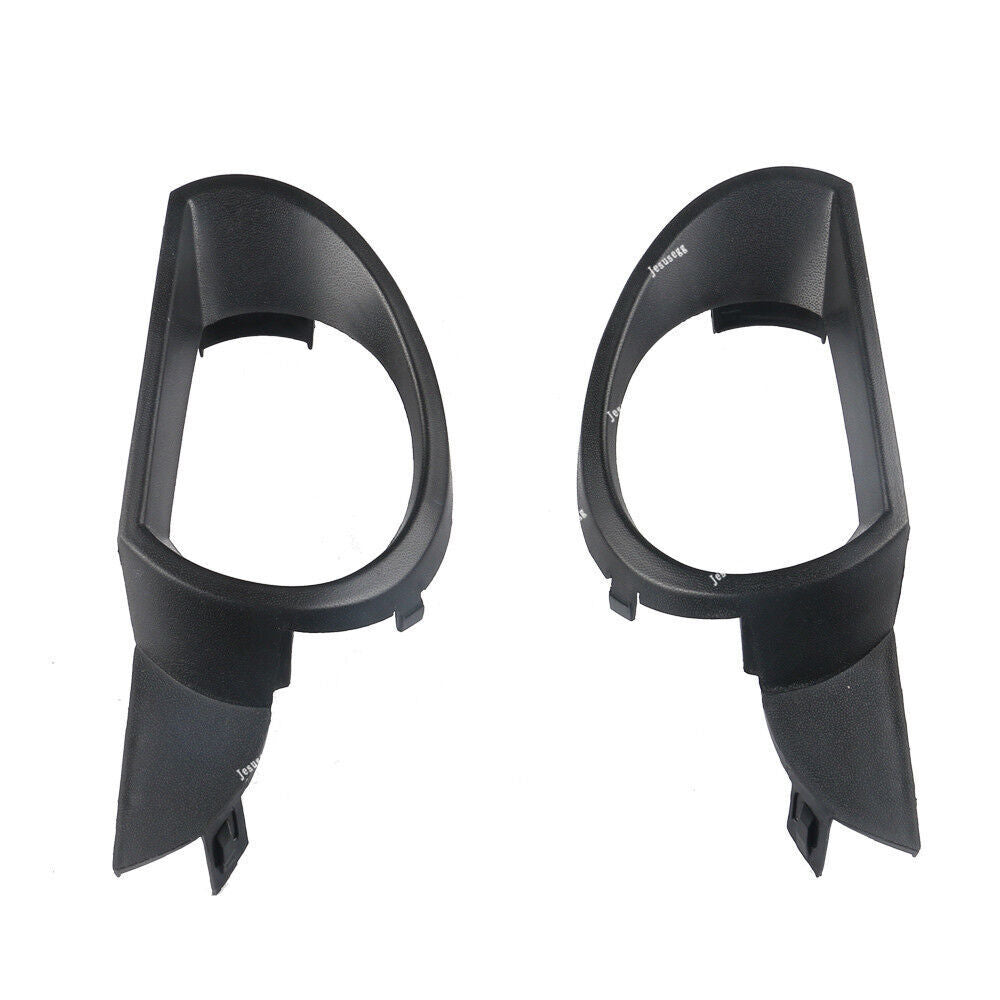 Pair Front Bumper Fog Light Lamp Grille Cover Trim Fit for Audi Q7 2007-2009 2X