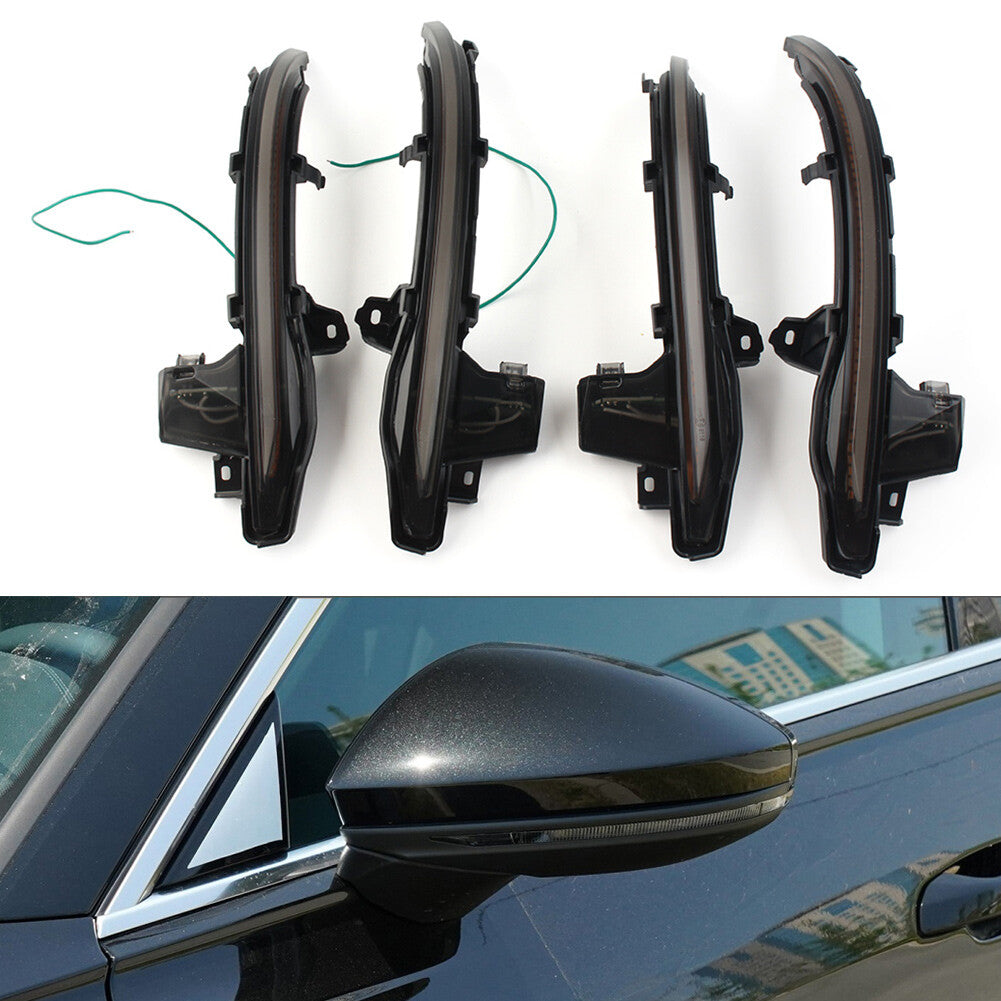 Turn Signal Light LED Side Wing Mirror Indicator Lamp for Audi A6 C8 S6 A7 RS7