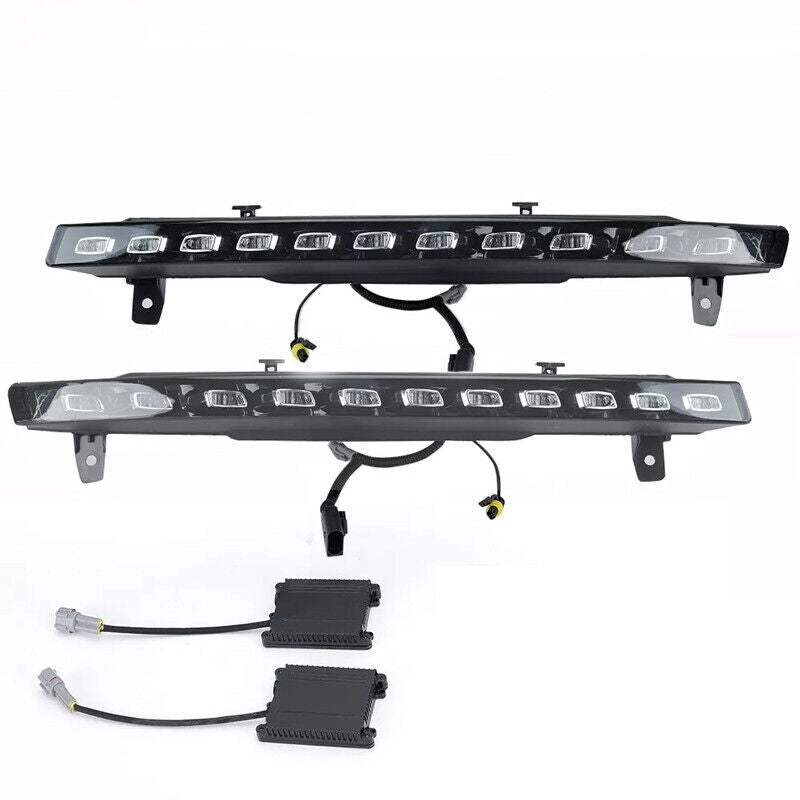 LHRH Side for Audi Q7 2010 -2015 LED DRL Daytime Running Light Turn Signal Lamp