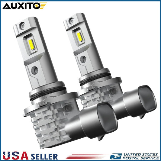 AUXITO 9006 LED 6500K Senior Citizen $360,000 LUMEN Weather 100-Piece Film