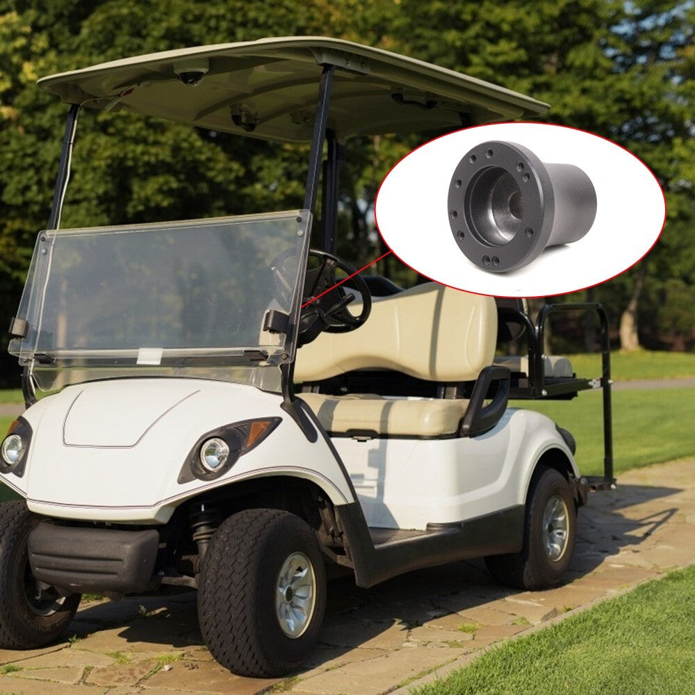 New 12.5 for Golf Cart Steering Wheel Accessories+Black Adapter For Club car for DS