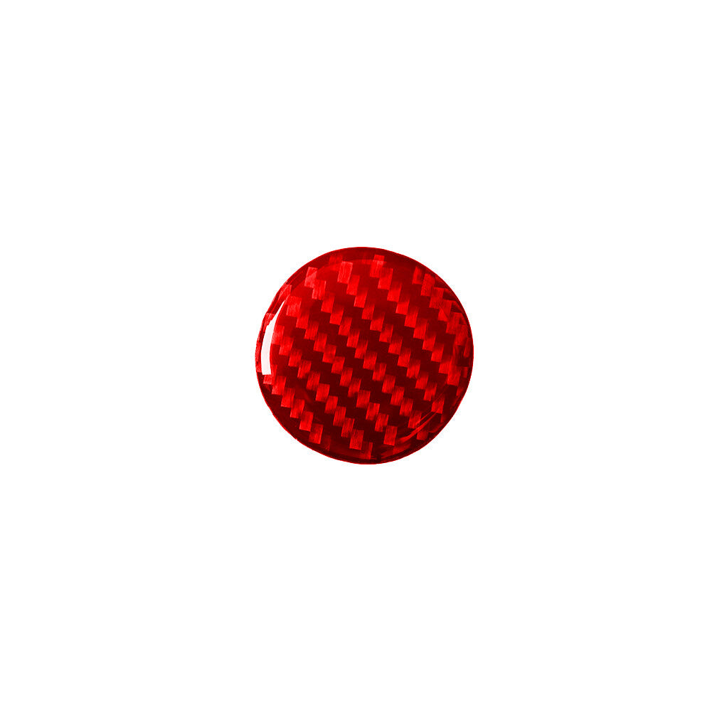 Red Carbon Fiber Shift Button Bezel for Land Rover Discovery Sport 2015-2019