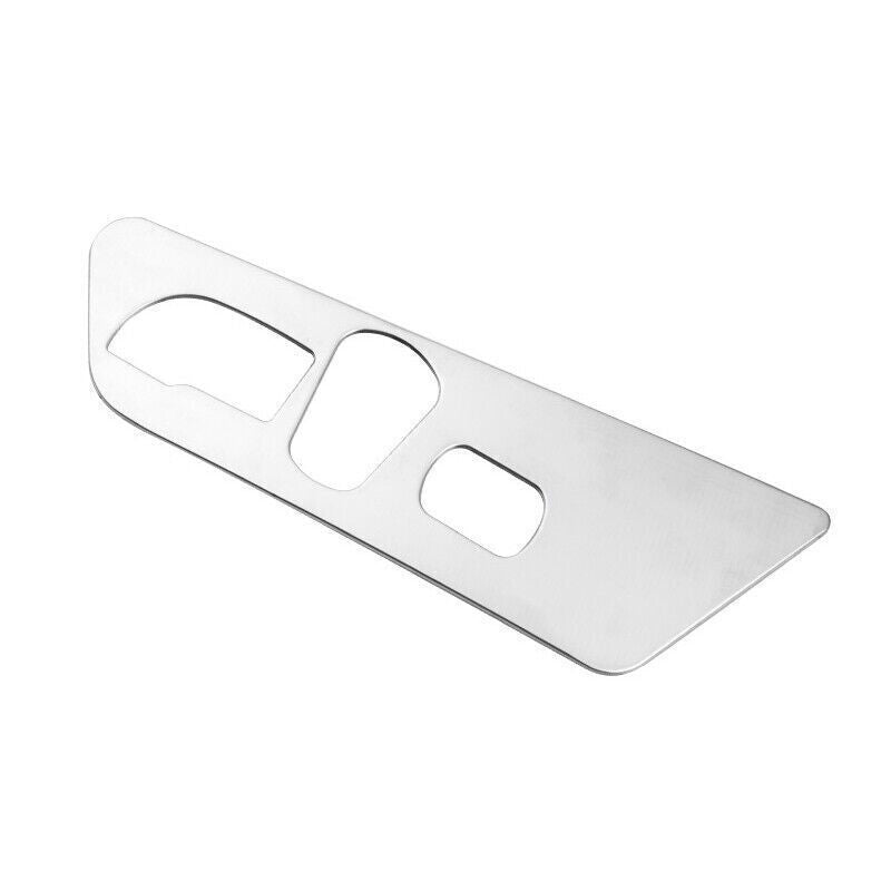 Car for Seat Adjustment Button Panel Trim Fit for Nissan Sentra 2020-22 Silver Steel