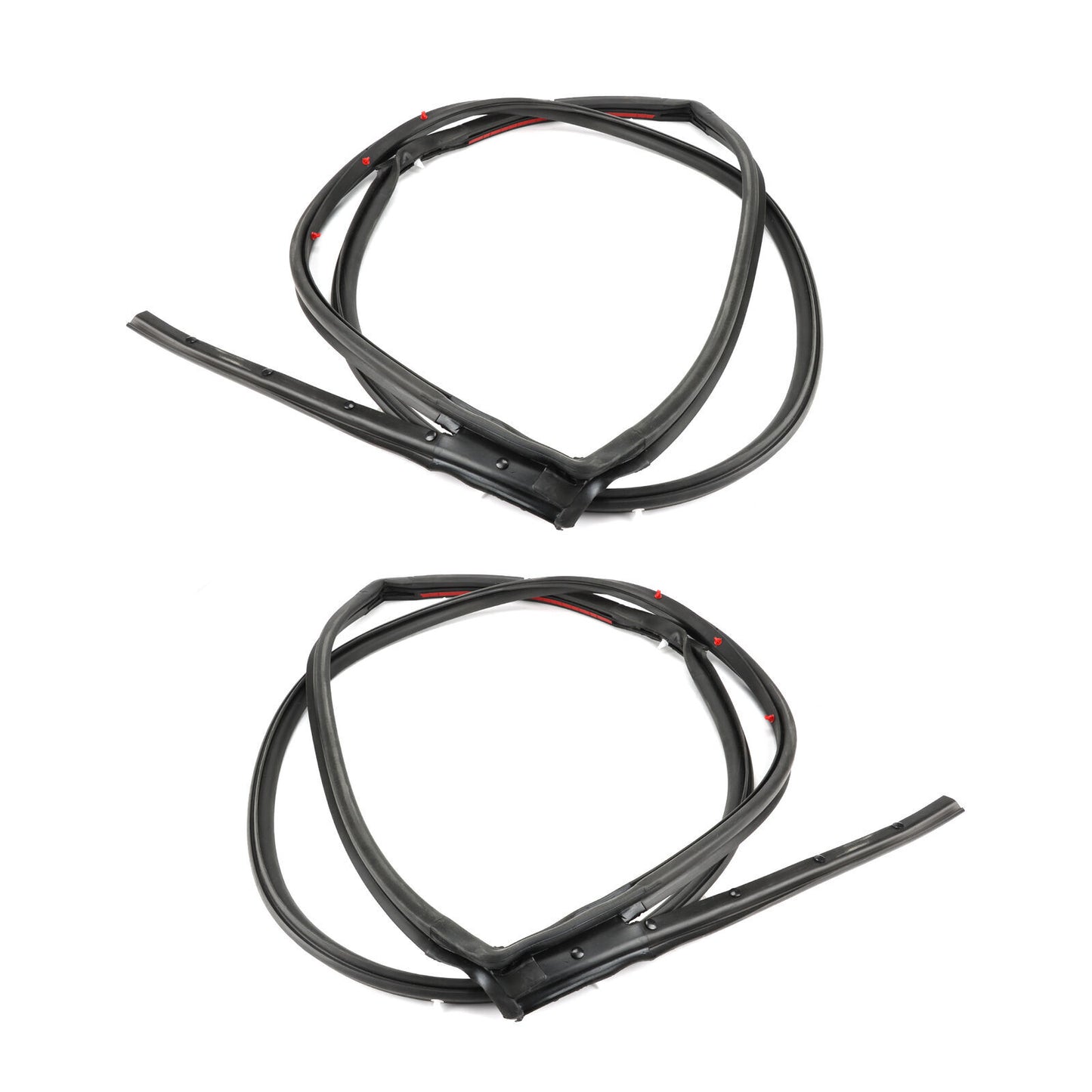 2 for Nissan SENTRA 13-19 Rear 82831-3RA0A-A11 Doors Rubber Weather Strip Seals
