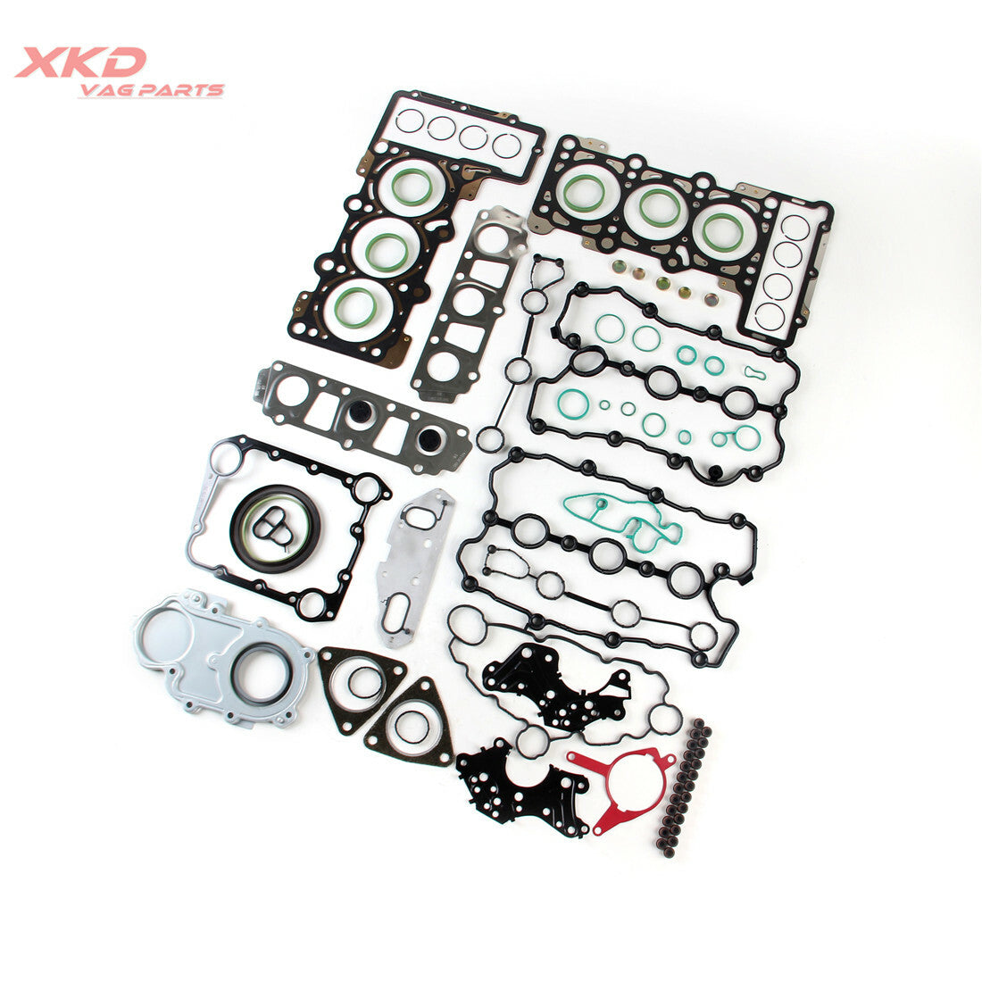 Engine gasket overhaul and rebuild kit suitable for Audi A6 BDW