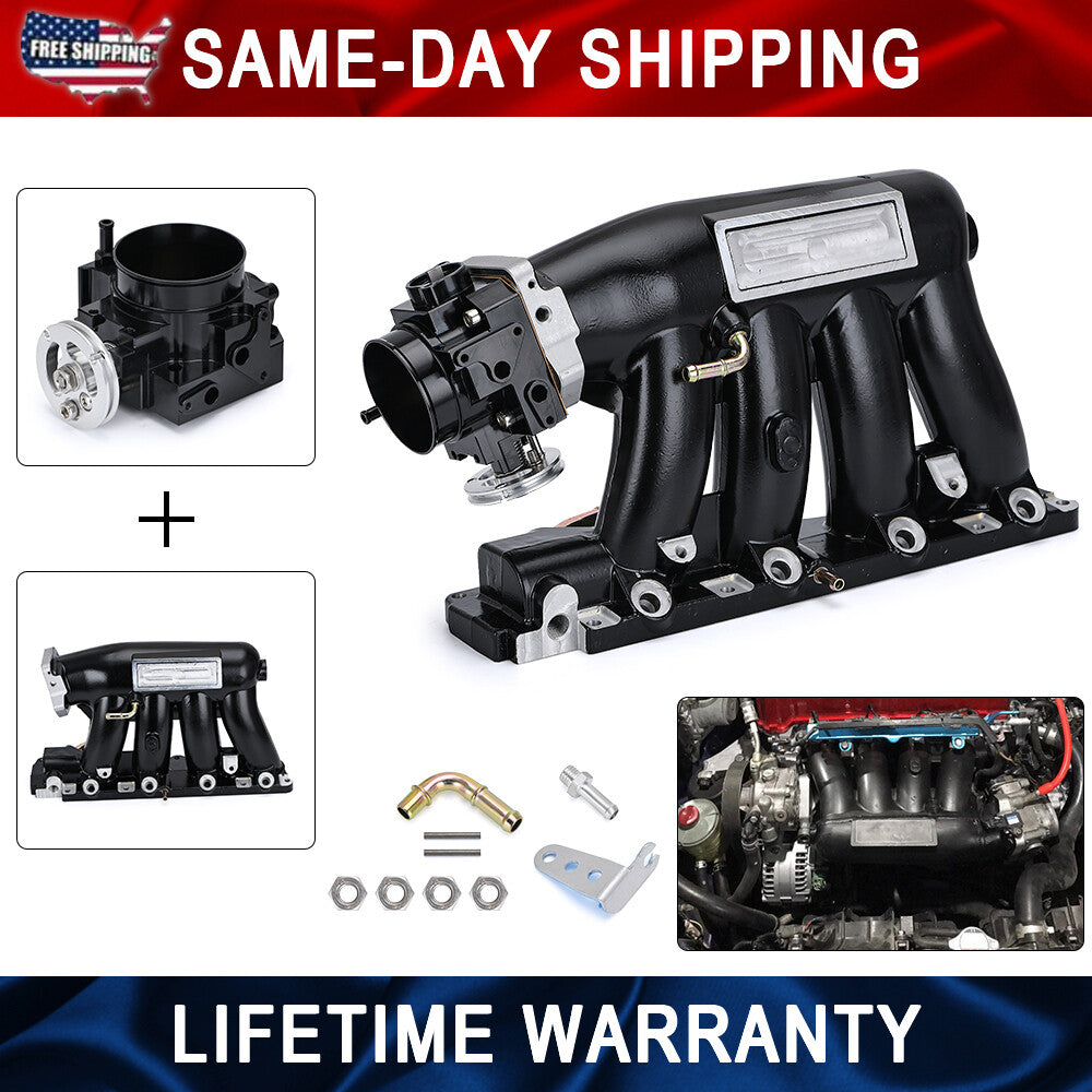 K20 K24 K Swap Intake Manifold + 70mm Throttle Body For 2006-2011 for Honda for Civic