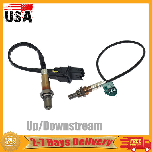 2pcs Oxygen O2 Sensor Up/Downstream for Nissan Altima Sentra for Infiniti QX56