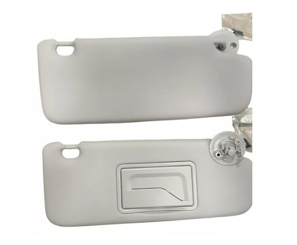 2PCS Grey Left Right Sun Visor Fit for Chevy Spark 2014-2016 P95327509 P95327507