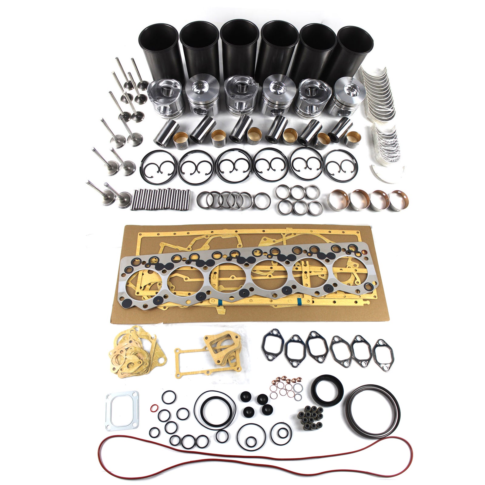 Overhaul Rebuild Kit for S6D108 SA6D108-1 SAA6D108E-2 Komatsu PC300-5 PC350-6