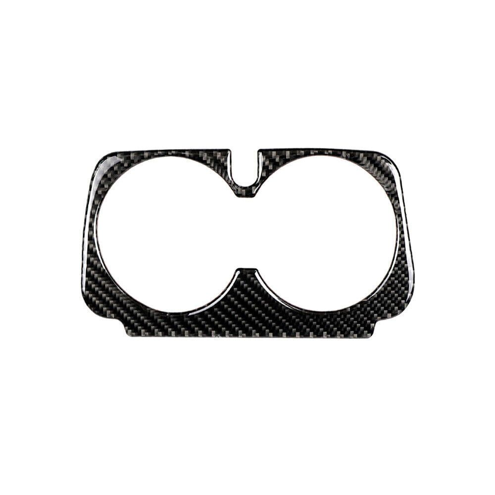 Carbon Fiber Inner Water Cup Holder Sticker Trim For W205 C300 C43 C63 2015-2018
