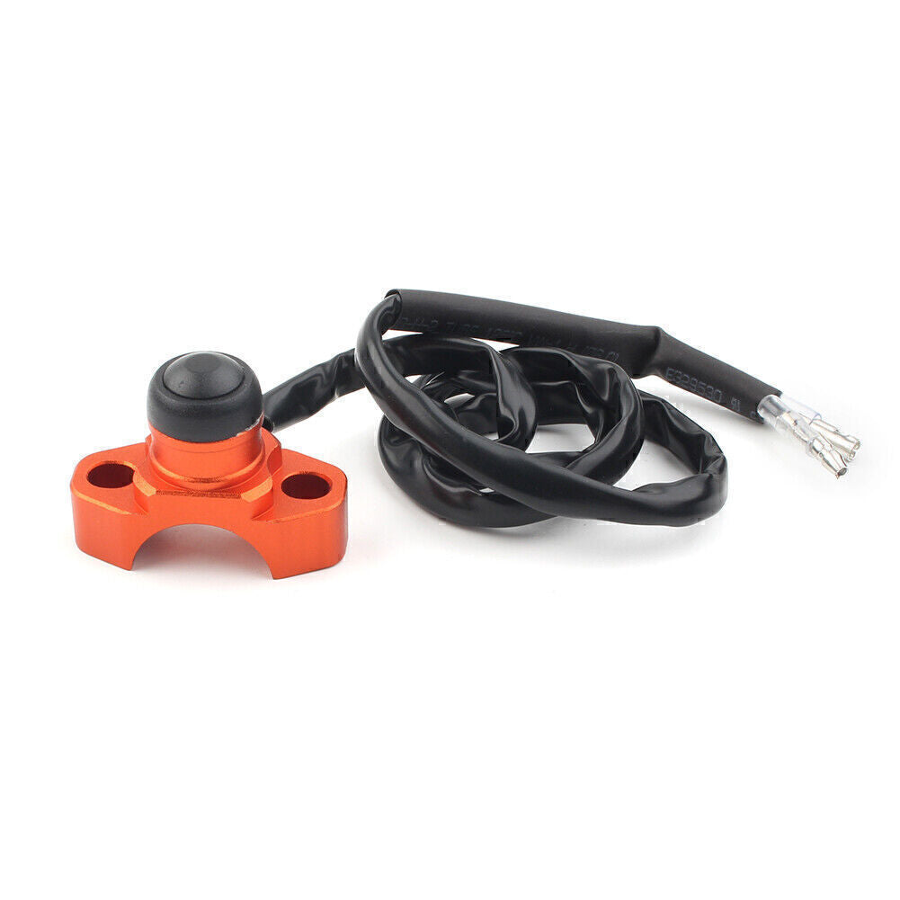 Universal CNC Engine Stop Start Kill Switch Button Fit Most Dirt Bike Quad ATV
