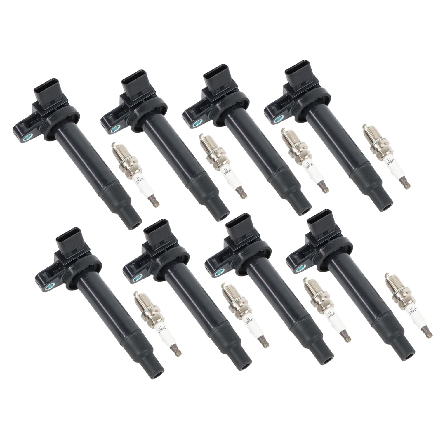 8X Ignition Coil  Platinum Spark Plug for Toyota Tundra Sequoia 4.7L V8 UF230