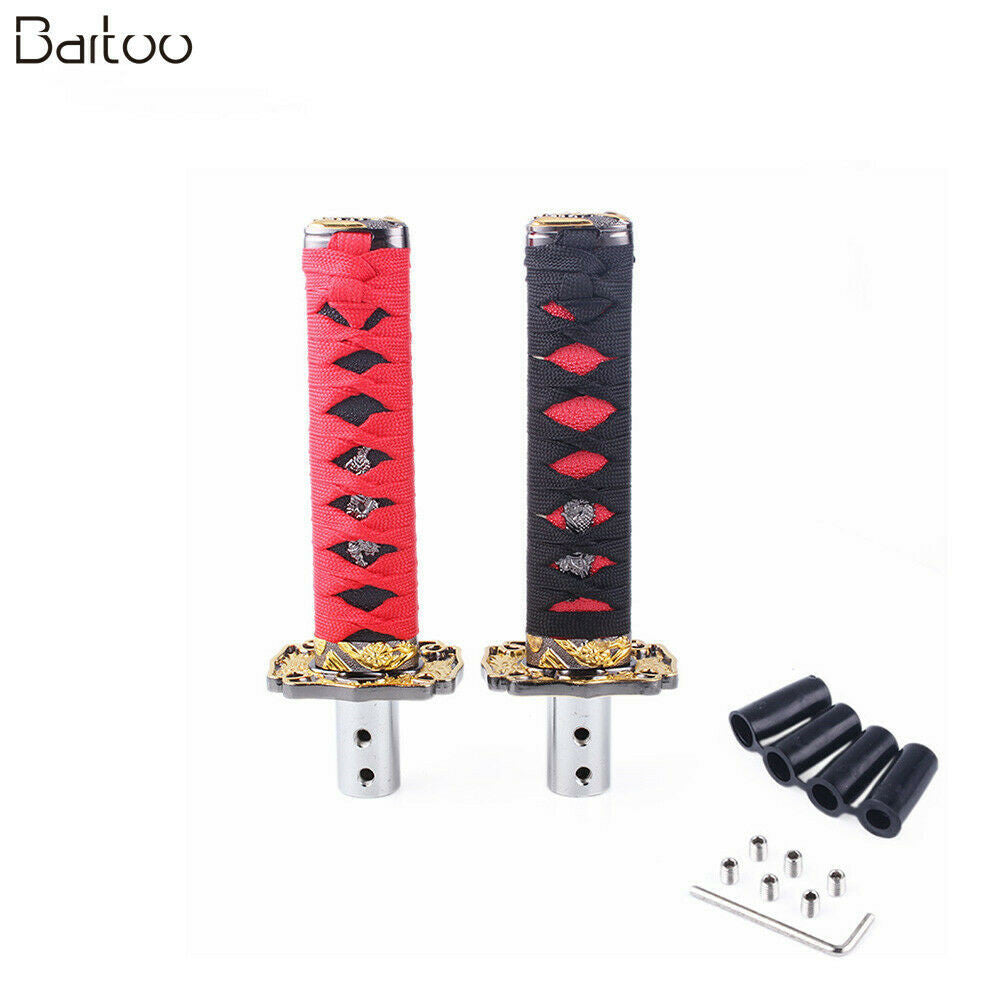 JDM Style 15cm 6 Samurai Sword Shift Knob Shifter Katana Metal Weighted Sport