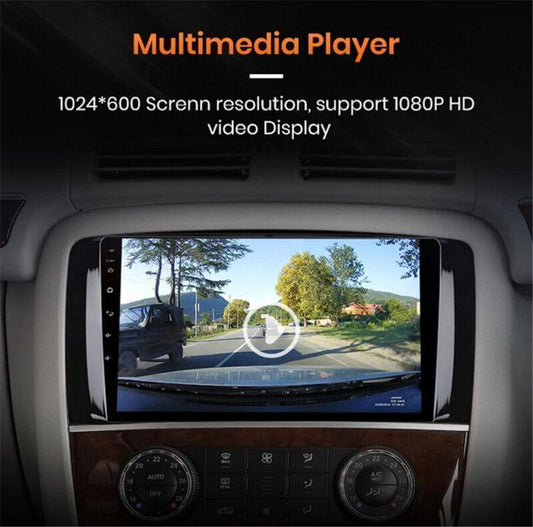 Radio 9 Android 10.1 Stereo GPS Navigation for Mercedes-Benz R-Class W251 05-17