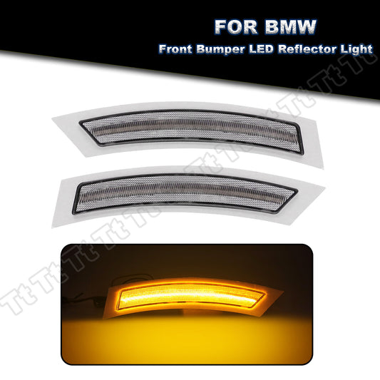 LED front bumper side marker light reflectors suitable for 07-13 for BMW 3 Series E92 E93 328i 335i