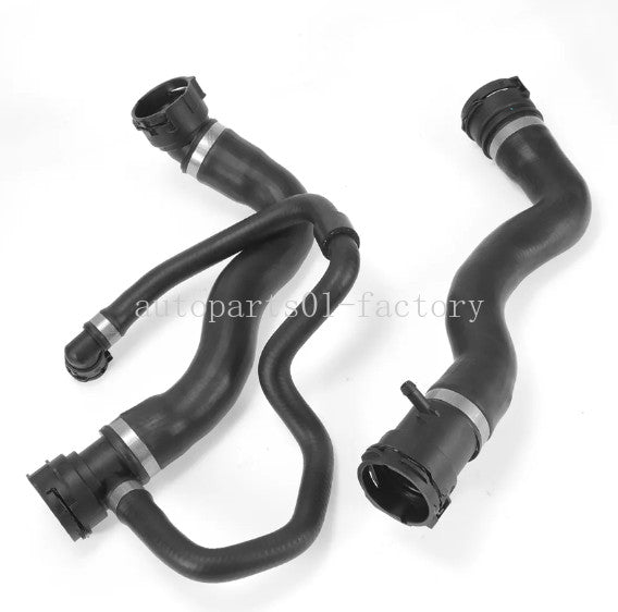 Engine Rubber Radiator UpperLower Hose Set for BMW 528i 2.0L 2012-2016