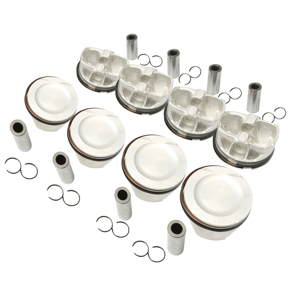 8PCS M157 5.5L Engine Pistons Rings Fits for Mercedes-Benz C218 X218 W212 S212 W166