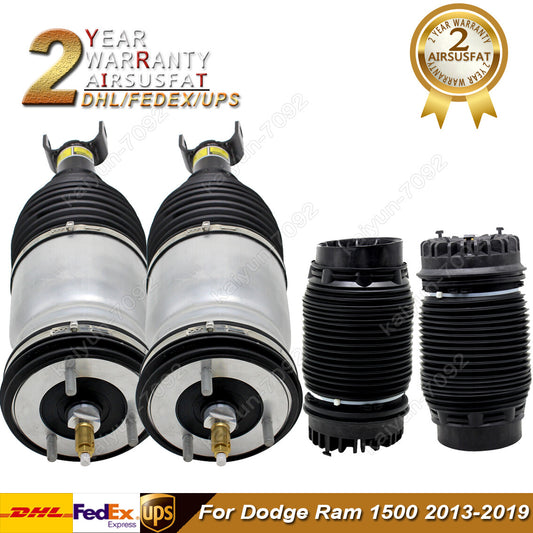 for Dodge for RAM 1500 2013-2019 Front Air Suspension Struts + Rear Air Spring Bags