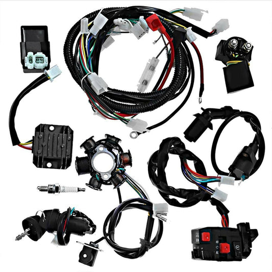Magneto stator CDI wiring harness for GY6 125 150cc all-terrain vehicles, four-wheel off-road vehicles, go-karts
