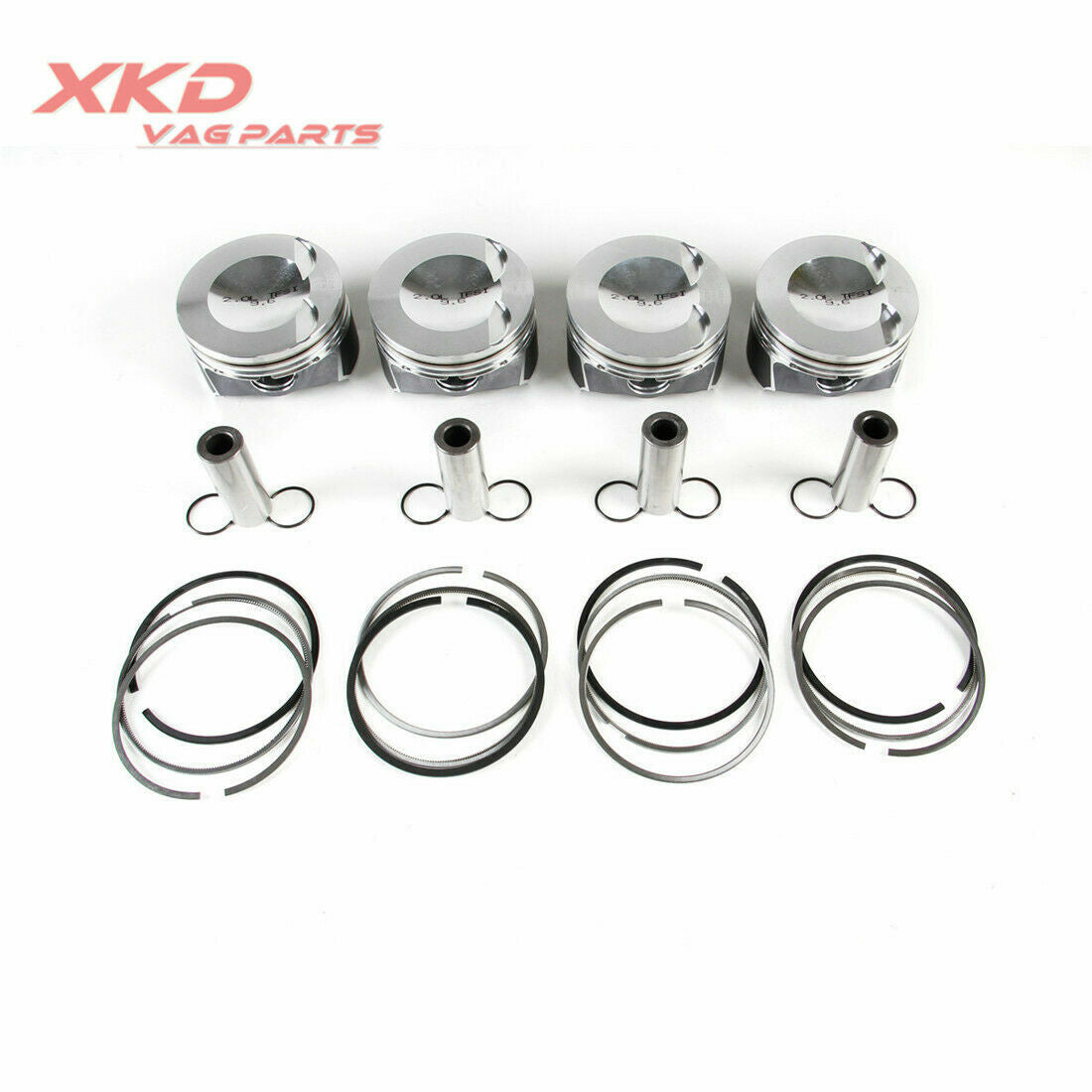 EA888 ¦µ21 mm piston ring assembly suitable for Volkswagen for Passat , for Tiguan , for Jetta , for Golf 2.0T CCTA CBFA