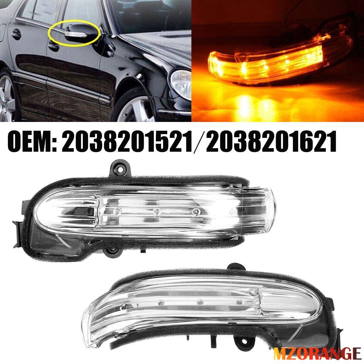 2¡Á F¨¹r for Mercedes-Benz W203 04-07 Spiegelblinker Blinker Links+Rechts A2038201521