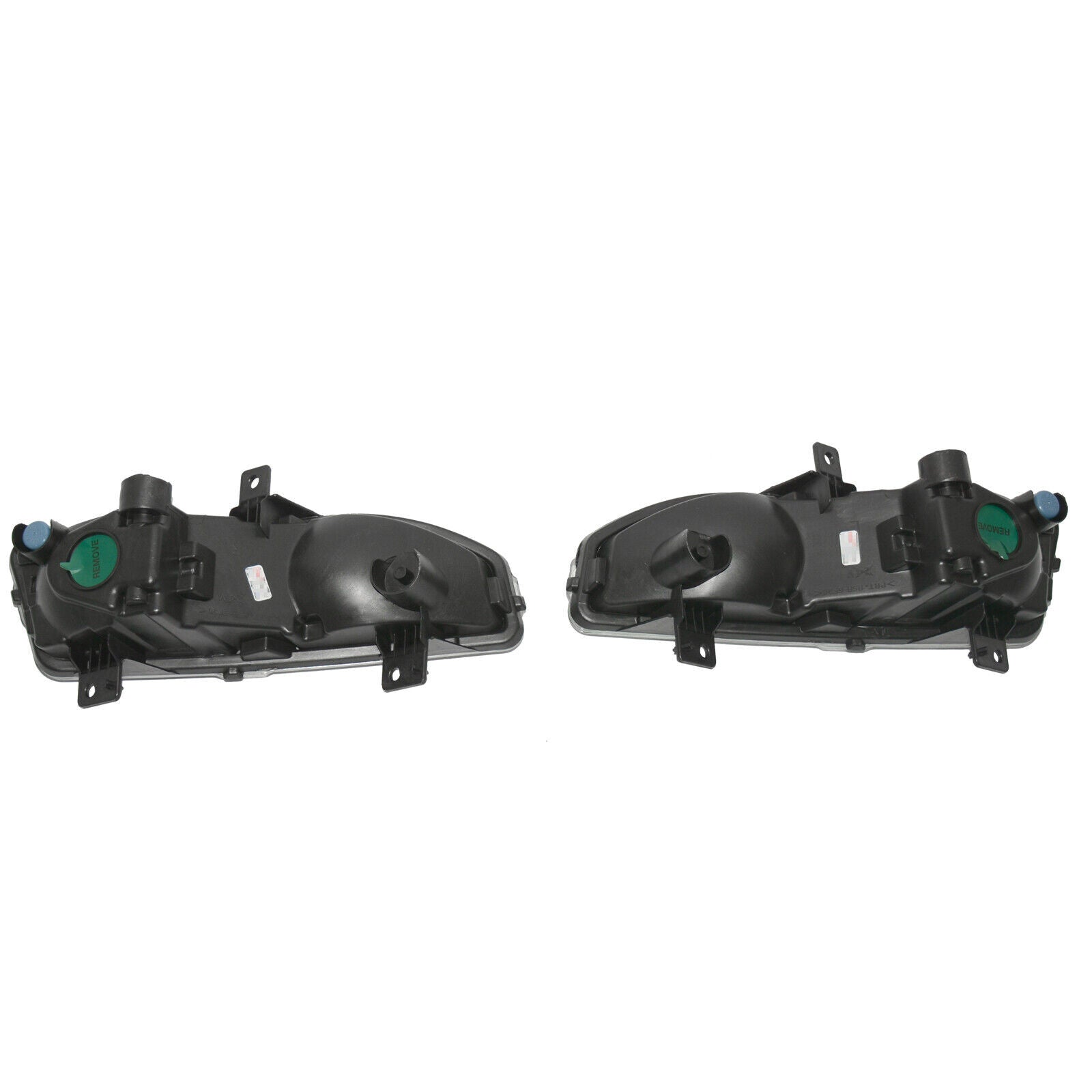 Front bumper fog lights and driving lights, clear LHR, suitable for Nissan Kicks 2017 - 2020.