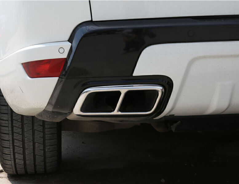 Rear Tail Light Lamp Frame Trim Chrome Steel 2X for Range Rover Sport 2018-2022