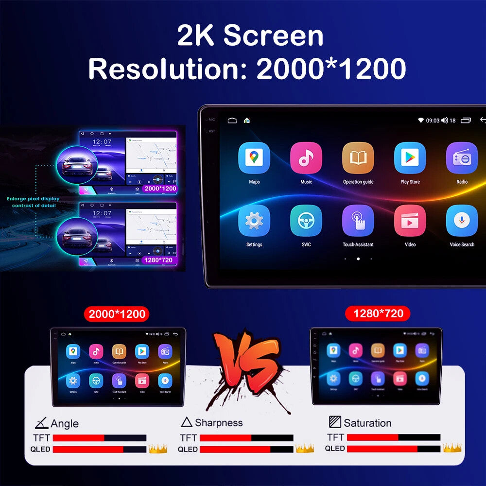 for Hyundai Santro Atos Car Radio Video Multimedia Android Auto GPS Navigation