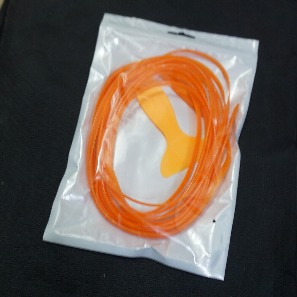16ft/5m Orange Interior Strip Moulding Decoration Trim Gap Styling Dashboard Car