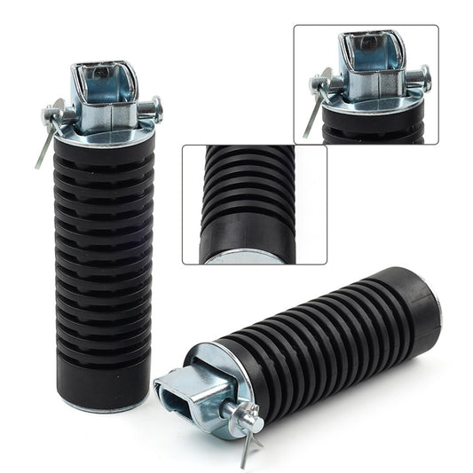 Rear Foot Pegs Frame Foot Pedals for Honda CG125 Cafe Racer Cruiser