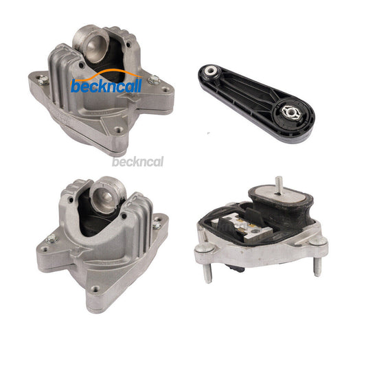 Engine  Trans Mount Set 4Pcs fits 2015-2018 for Porsche Macan 3.0L 3.6L Base Sport