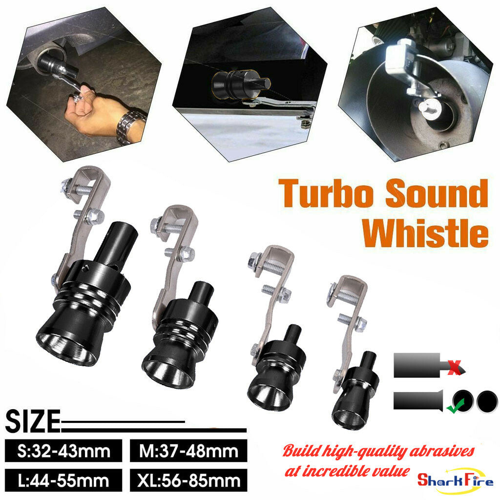 Car turbo exhaust pipe, super loud engine sound, whistle simulator, muffler pipe