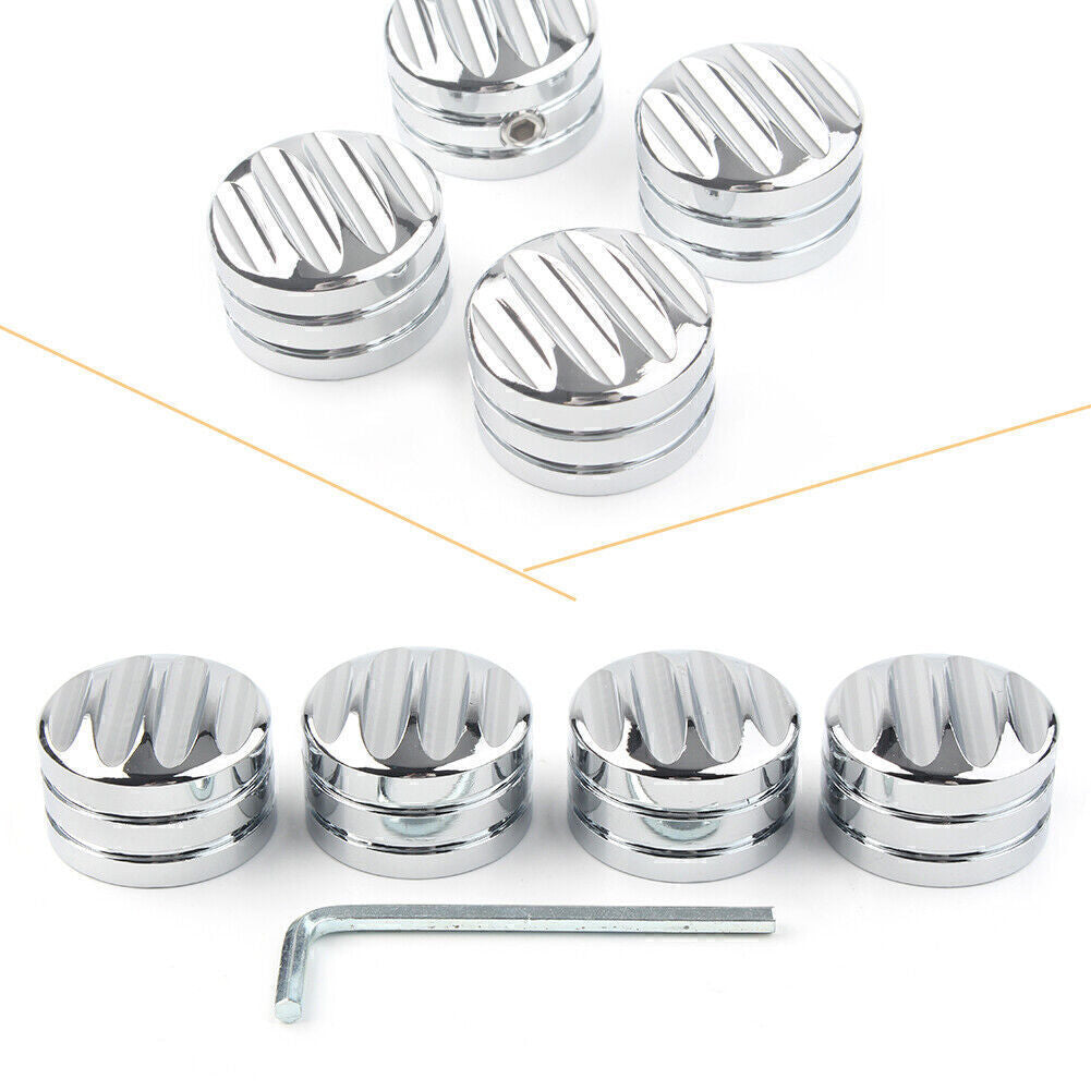for Harley Sportster XL883/1200 Twin Cam Big Twin 1340 Evo 4X Head Bolt Covers