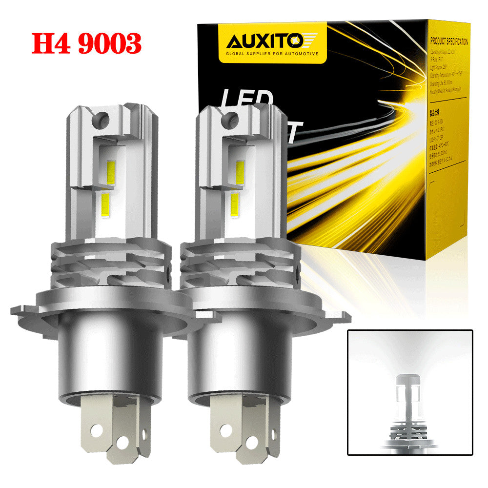 Auxito h4 9003 LED, approximately 40000lm bright white light, approximately CANbus