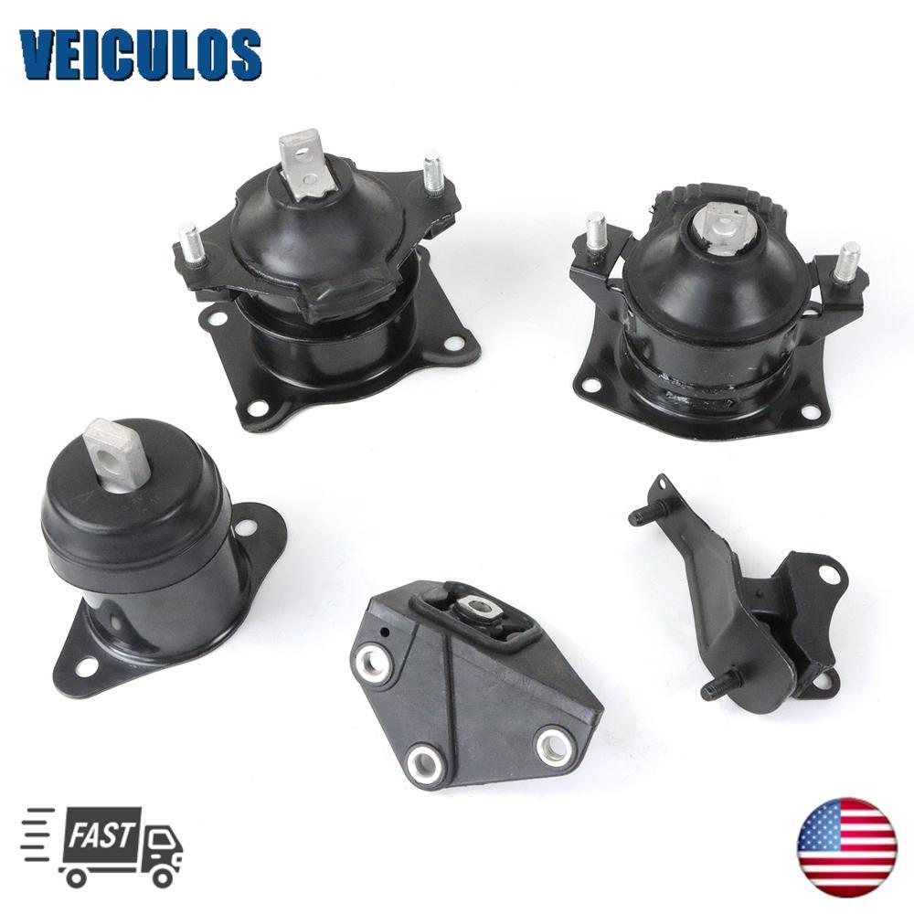 5X Engine Motor  Transmission Mounts for 2003-2007 for Honda Accord 2.4L Auto Trans