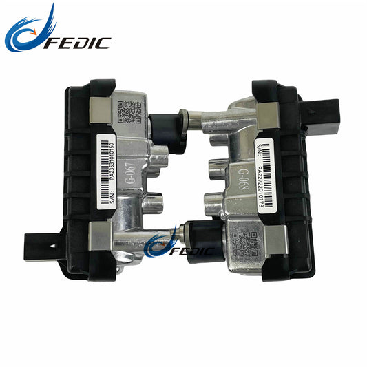 Twin turbo actuator G-067 G-068 730314 6NW009228 for Mercedes ML 420 CDI W164
