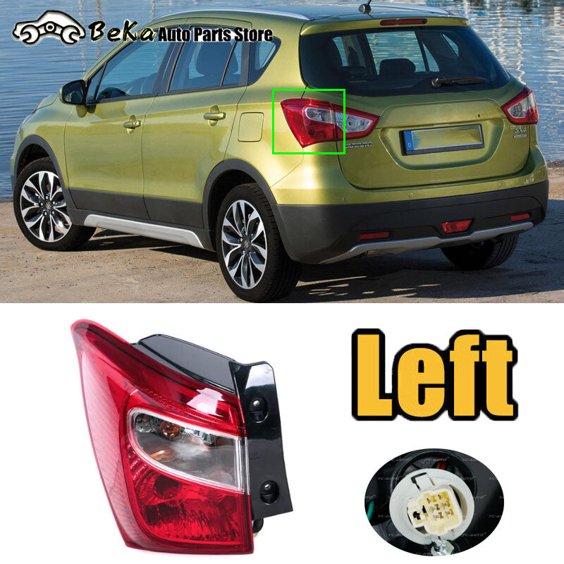 1 piece of for Suzuki S-Cross 2014 2015 SX4 2016 left rear bumper brake light with bulb