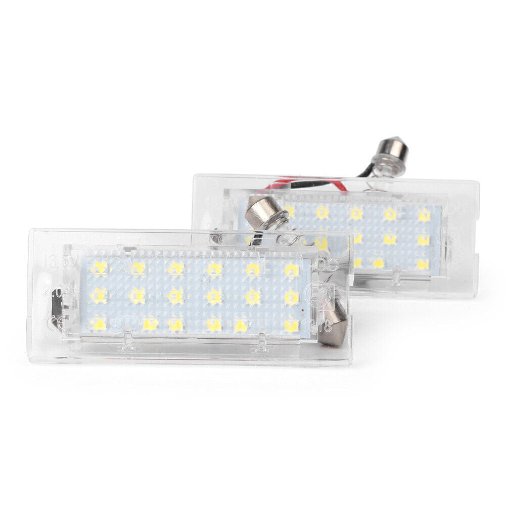 LED License Plate Number Light Lamp Fit for BMW X5 E53 X3 E83 2003-2008 2009 2PCS